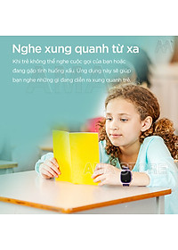 Đồng hồ Trẻ em Thông minh Lắp sim Gọi Video call Chống nước Định vị GPS Wifi AMA Watch LT31 Hàng nhập khẩu