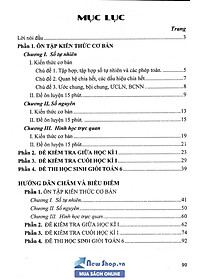 Đề Kiểm Tra Toán Lớp 6 - Tập 1 (Biên Soạn Theo Chương Trình Giáo Dục Phổ Thông Mới) - HA