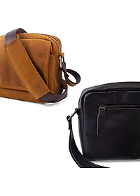 Túi đeo chéo nam Jupiter Bụi Leather DC110 - Da bò thật cao cấp - Bảo hành 12 tháng