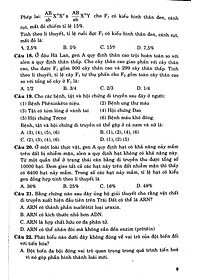 Cấu Trúc Các Dạng Đttn Sinh Học 12