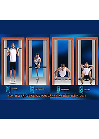 Combo xà đơn treo tường DNS  (KT 80-130cm) + Kìm bóp tay điều chỉnh lực