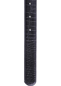 Thắt Lưng Nữ Da Thật Vân Cá Sấu Huy Hoàng HT5121 - Đen