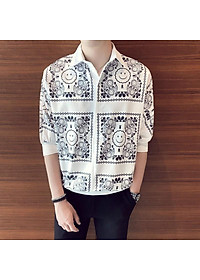 áo sơ mi nam - họa tiết mới lạ, form rộng, lựa chọn số 1 cho các MEN (D1)