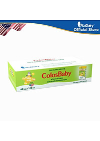 Thùng 48 hộp Sữa bột pha sẵn ColosBaby 110ml/thùng