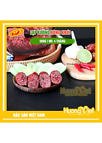 Đặc Sản Sóc Trăng - Lạp Xưởng Xông Khói Tân Huê Viên 500G, Đặc Sản Lạp Xưởng Sóc Trăng Tân Huê Viên Vị Khói Tự Nhiên Thơm Ngon Và An Toàn