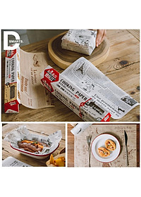 Giấy nến thấm dầu Nhật Bản an toàn vệ sinh | Cuộn 8M chống bám dính,thấm hút dầu mỡ cực tốt