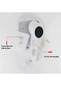 Máy sấy tóc treo tường SOKIMI 3122 có giá đỡ