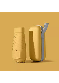 Ô dù gấp gọn UPF 50 kích thước nhỏ gọn 14cm thời trang hàn quốc, chống tia UV cực kì tốt - Hàng Chính Hãng MINIIN