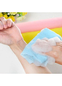 Combo Khăn tắm kỳ lưng Nhật Bản Whip's Kokubo + Bàn chà gót chân Ag+ Jabu  Made in Japan