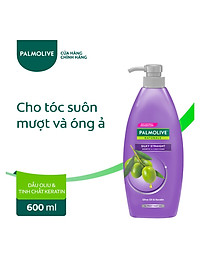 Bộ 2 dầu gội Palmolive 600ml Sữa dừa và Keratin kết hợp quả ô liu 600ml