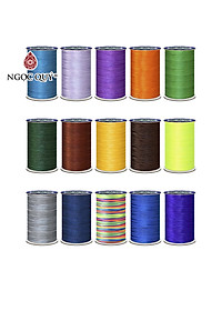 Bó 10m-20m dây tím bóng handmade loại 1,5mm - Dây vải bóng 1.5mm để đan vòng, thắt dây handmade - Ngọc Quý Gemstones - Bó 10m - Tím