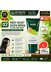 Dầu xã mềm mượt tóc ngăn ngừa chẻ  ngọn cao cấp độc quyền Damode Pink Grapefruit Conditioner chai 170ml
