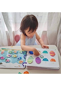 Đồ Chơi Trẻ Em, Sách Bóc Dán 17 Chủ Đề, Học Liệu Bóc Dán Montessori, Asstar Đồ Chơi Giáo Dục Cho Bé