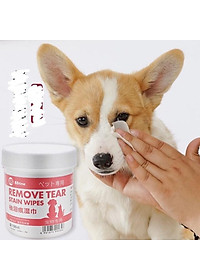 Bông lau vết ố mắt / Bông vệ sinh tai cho chó mèo