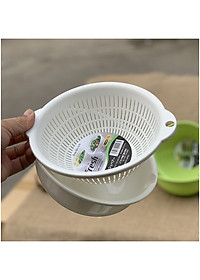 Bộ rổ chậu tròn Sanada Seiko, nhựa PP cao cấp bền đẹp và an toàn, cho thời gian sử dụng lâu dài - nội địa Nhật Bản