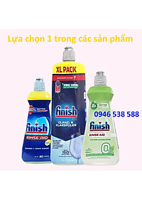Nước làm bóng Finish 1150ml, dung dịch dầu làm bóng bát finish dùng cho máy rửa bát chén 1150ml, 800ml, 750ml, 1500ml