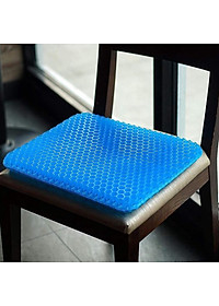 Đệm Ngồi 3D Silicon 2 Lớp Tổ Ong Lót Ghế Thoáng Khí Chống Đau Mỏi Lưng Amalife 