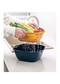 Sét 6 Rổ Chậu Nhựa PP Tiện Dụng Cho Nhà Bếp Hàng Loại 1