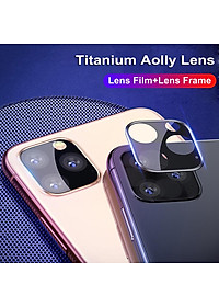 Bộ miếng dán kính cường lực & khung viền bảo vệ Camera cho iPhone 11 Pro / 11 Pro Max hiệu Totu (độ cứng 9H, chống trầy, chống chụi & vân tay, bảo vệ toàn diện) - Hàng nhập khẩu