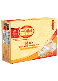 Yến Sào wins'Nest 300mg tổ yến chưng đông trùng hạ thảo (6 Lọ x 70 ml / Hộp)
