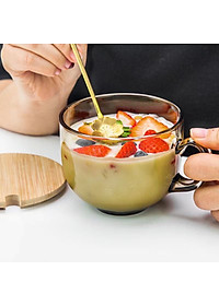 Bộ 2 Ly, Cốc Thuỷ Tinh Hổ Phách Dung Tích Lớn 480ml Cao Cấp Chịu Nhiệt- Hàng Loại 1.  Chính Hãng MINIIN