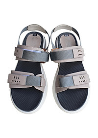 Giày sandal nữ đế bằng cao 4,5cm Trường Hải màu kem thời trang cao cấp SD2778