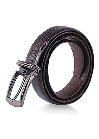 Dây thắt lưng nữ da đà điểu Huy Hoàng 2,5P màu đen, nâu đất, vàng bò, nâu đỏ HC5401-02-03-10