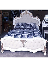 Giường ngủ gỗ cổ điển xuất khẩu 