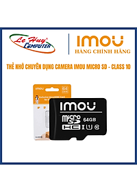 Thẻ nhớ Micro SDHC IMOU 64GB Class 10 ST2-64-S1 Hàng Chính Hãng