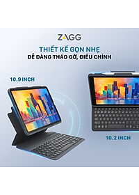 Ốp lưng kèm bàn phím ZAGG Pro Keys iPad 10.9 inch - 103407271 - Hàng chính hãng