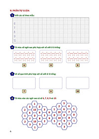 Phiếu bài tập cuối tuần Toán 1 - Biên soạn theo chương trình mới (Sách màu)