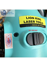 Máy cân mực - máy bắn cốt laser 12 tia LION KING Đài Loan siêu sáng - Tặng kèm 2 pin sạc