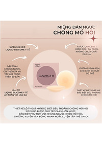 Miếng dán ngực chống mồ hôi - Hộp 2 set 