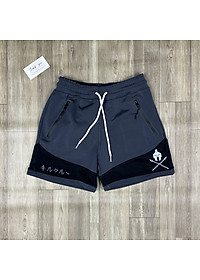 Quần đùi nam tập gym DO GYM SHOP quần ống rộng chất thun poly thoáng mát khi chơi thể thao