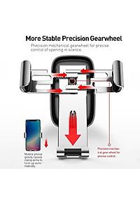 Giá Đỡ Điện Thoại Baseus Gắn Lỗ Điều Hòa Xe Hơi - Hàng Chính Hãng