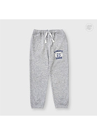 Quần thun bé trai Bigfox - Miss Meow quần dài cho bé họa tiết vui nhộn chất nỉ phong cách Âu Mỹ hình bóng đá 3-11