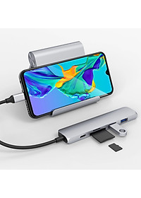 Cổng Chuyển Hyper HyperDrive Bar 6-in-1 USB-C Hub (HD22E) For Macbook, Ipad Pro 2018, PC & Devices - Hàng Chính Hãng