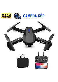 Máy Bay Điều Khiển Từ Xa Flycam E88 Camera Kép Quadcopter Uav Với Bản Nâng Cấp 720P / 1080P / 4K Hd Fpv Gps Wifi - Link Mua