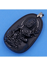 Mặt Phật Bồ tát Phổ hiền đen 5 cm