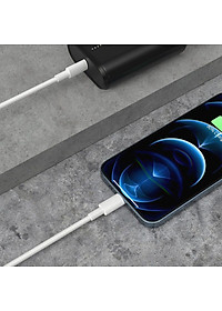 Cáp sạc nhanh PD20W chân Type-C sang iphone, ipad dây dù chống đứt truyền dữ liệu nhanh cho iPhone dài 1M OLAPLE - Hàng chính hãng
