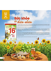 Lịch Bloc 2026 - Sức khỏe từ thiên nhiên (20x30 cm) - AH10