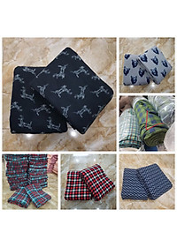 Chăn Ngủ Văn Phòng Chăn Du Lịch Giữ Ấm Màu Trơn Cho Nam Nữ Cao Cấp - Kích  Thước(160cm * 120cm) - Giao Màu Ngẫu Nhiên