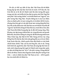 Lược Sử Sài Gòn Từ Thế Kỷ XVII Đến Khi Pháp Xâm Chiếm (1859)