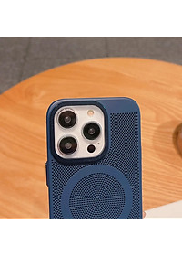 Ốp lưng Likgus lưới tản nhiệt, sạc từ tính dành cho iPhone 14 Pro Max/ 14 Pro/ 13 Pro Max/ 12 Pro Max chống nóng(hàng chính hãng)