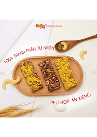 [COMBO MIX 3]Rong biển kẹp hạt dinh dưỡng 120g + Thanh gạo lứt chà bông/rong biển mix hạt 150g Mailey