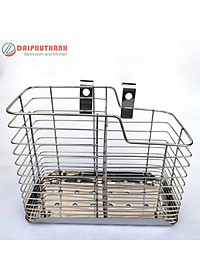 Ống Đũa Khay Đựng Đũa Muỗng Thìa Inox Treo Tường Hoặc Gắn Kệ Chén - Nhiều mẫu hình vuông, tròn, mặt táo,..