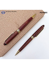 Bút Ký Gỗ Sưa Đỏ - Đẳng Cấp Của Người Thành Đạt/ May Mắn/ Bình An - PEH996X