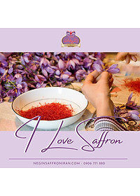 Nhụy hoa nghệ tây Tashrifat Saffron Premium Negin Iran 3g, chống lão hóa, làm sáng da,Tăng đề kháng, miễn dịch, giảm stress, cải thiện giấc ngủ, tăng khả năng tập trung.