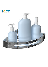 Kệ góc nhà tắm inox 304 loại dày 1.8mm mẫu khoan Hobby Home Decor KG2