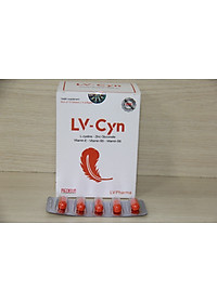 Lv - CYN Viên uống hỗ trợ làm đẹp Da - Móng - Tóc 